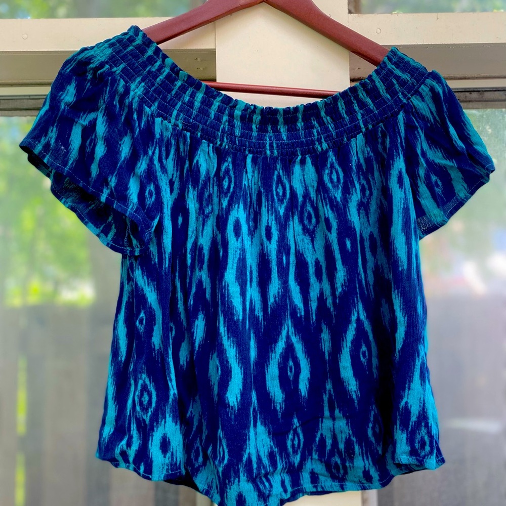 Cute Boho Off the Shoulder Top